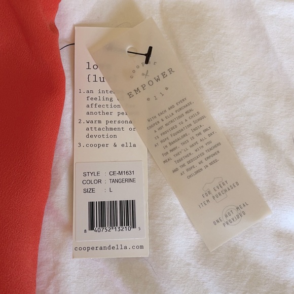 Cooper & Ella 2-layer light camisole (NWT) - Picture 5 of 5